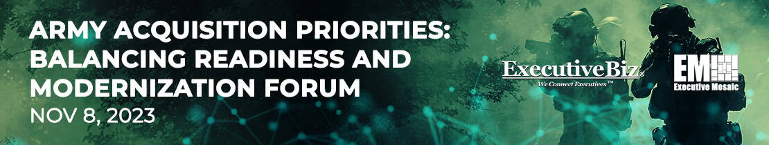 Army Acquisition Priorities: Balancing Readiness and Modernization Forum