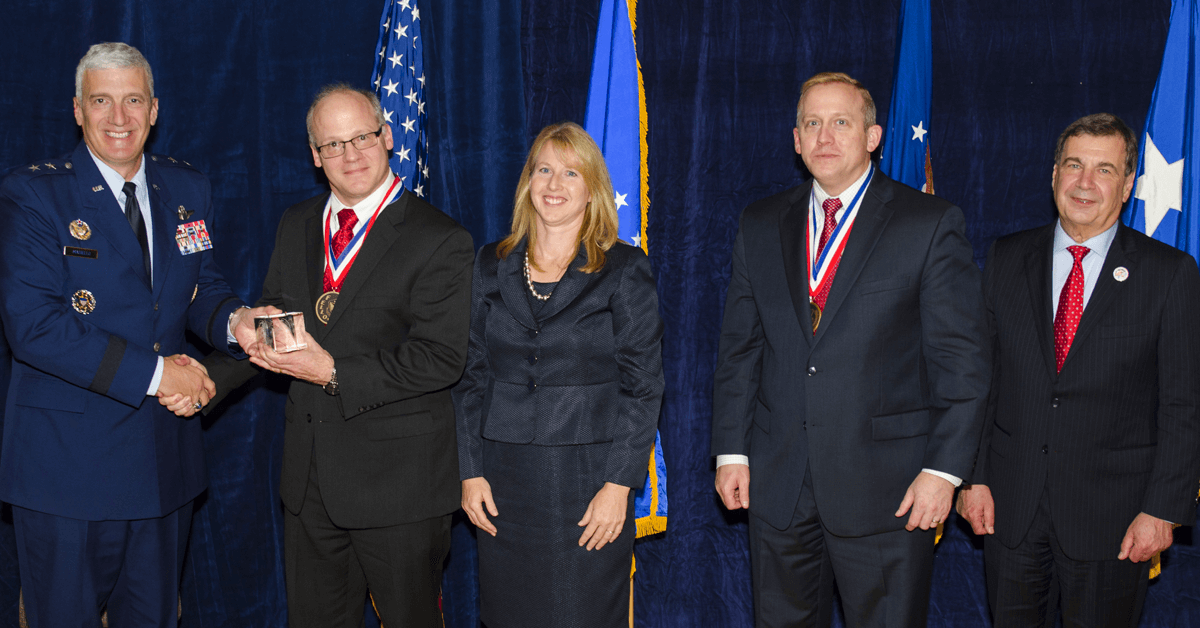 Dr. Mark Linderman AFRL Induction Ceremony
