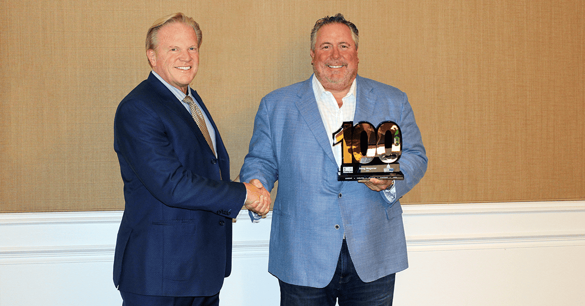 Wash100 Award in 2022 for Doug Wagoner's expansion initiatives into health and federal markets