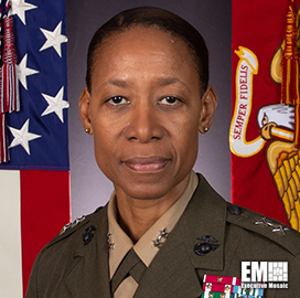 US Marines’ Lorna Mahlock Takes Command of Cyber National Mission Force