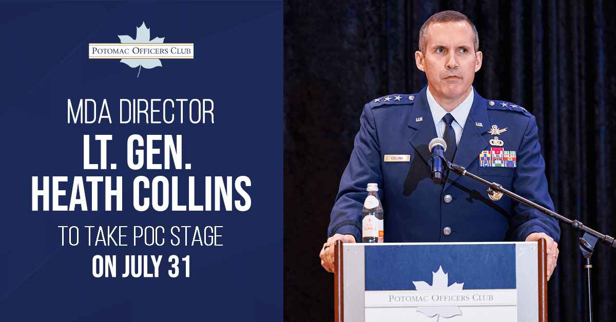 Missile Defense Agency Director Heath Collins Confirmed to Keynote Air & Space Summit