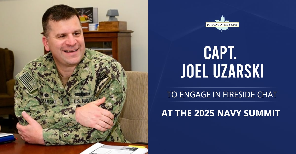 US Navy’s Joel Uzarski, NavalX Director, to Have Fireside Chat at 2025 Navy Summit
