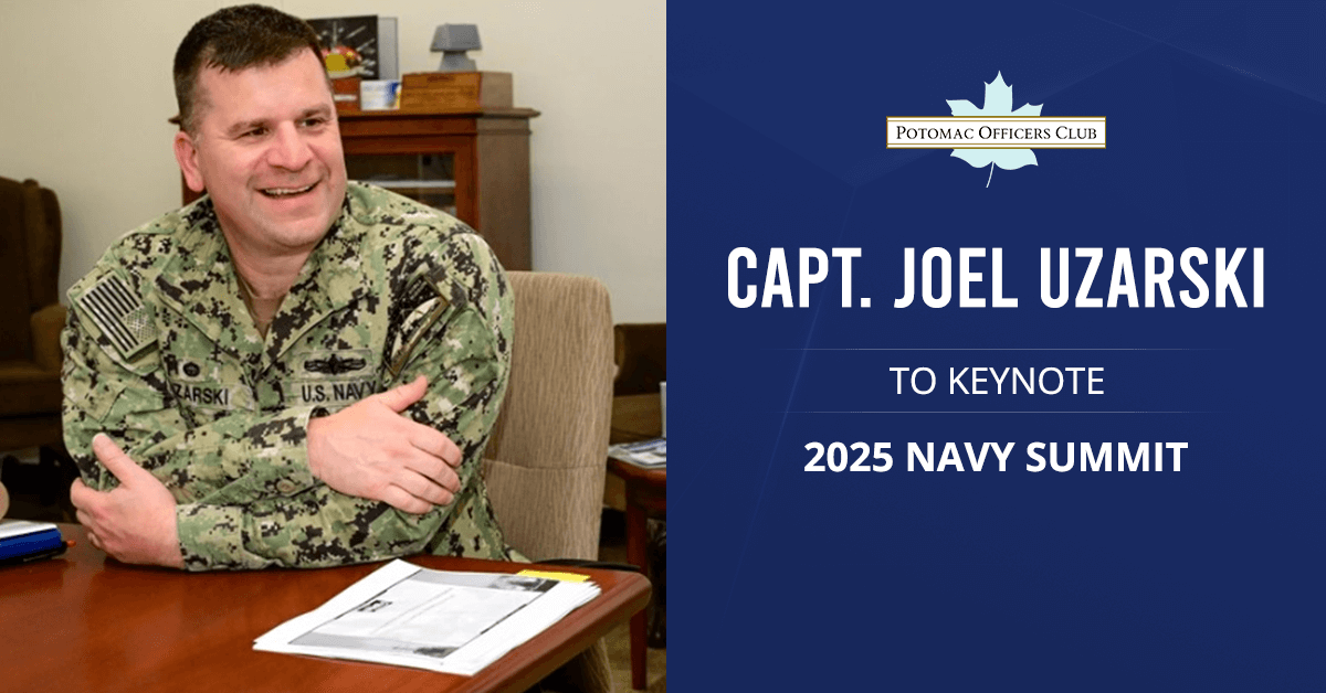 US Navy’s Joel Uzarski, NavalX Director, to Keynote 2025 Navy Summit